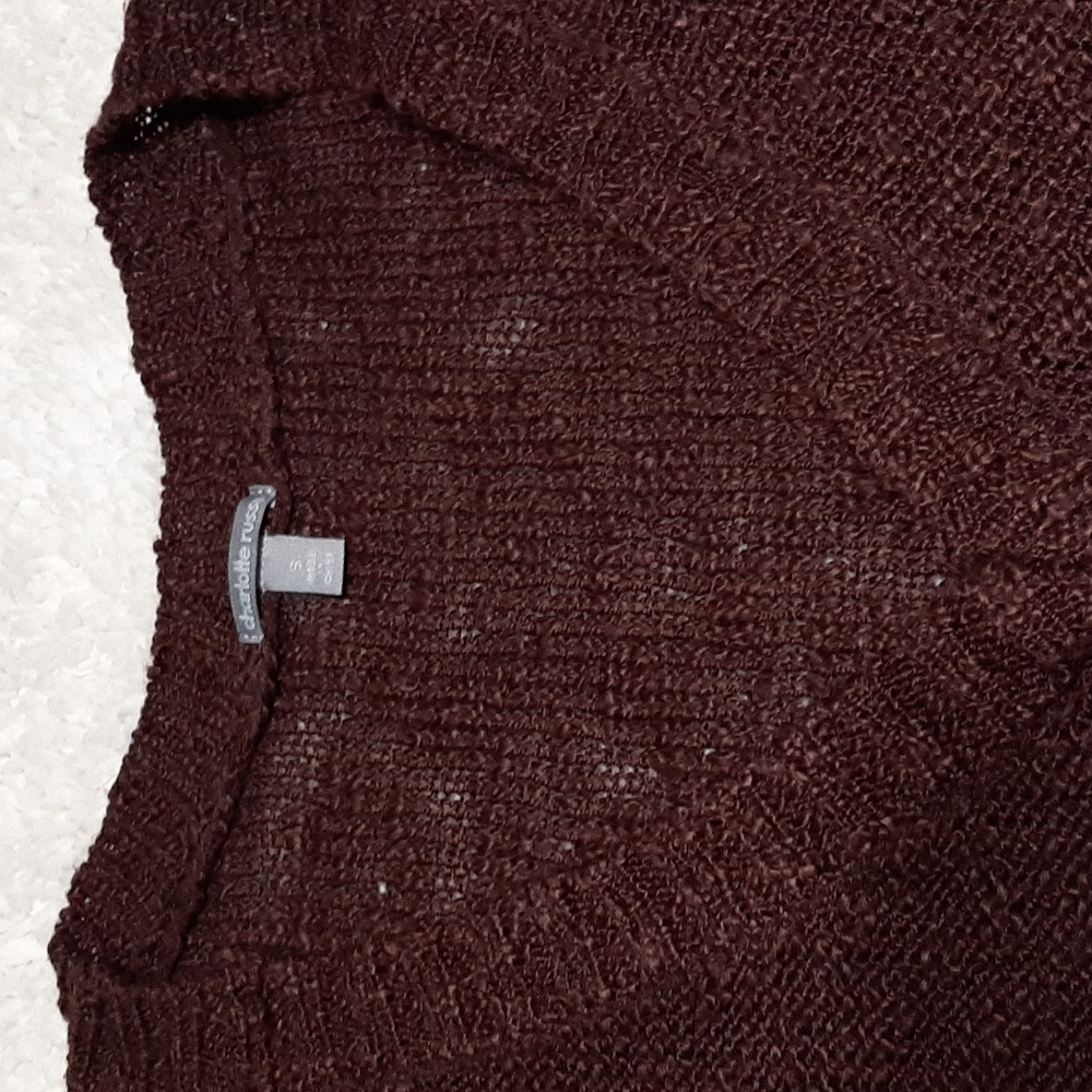 Charlotte Russe v neck sweater - Picture 2 of 5